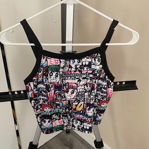 Anime colourful tank